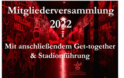 Mitgliederversammlung 2022 mit anschließendem Get-together